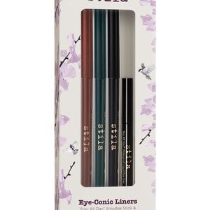 NBIB Stila 4-Pc. Eye-Conic Liners Stay All Day Smudge Stick & Liquid Eye Liner S
